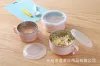 First-hand supply of white Korean-style adult plastic lunch boxes Specification image